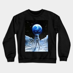 Man on the moon Crewneck Sweatshirt